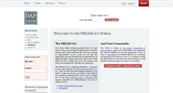 Desktop Screenshot of dreamact.info